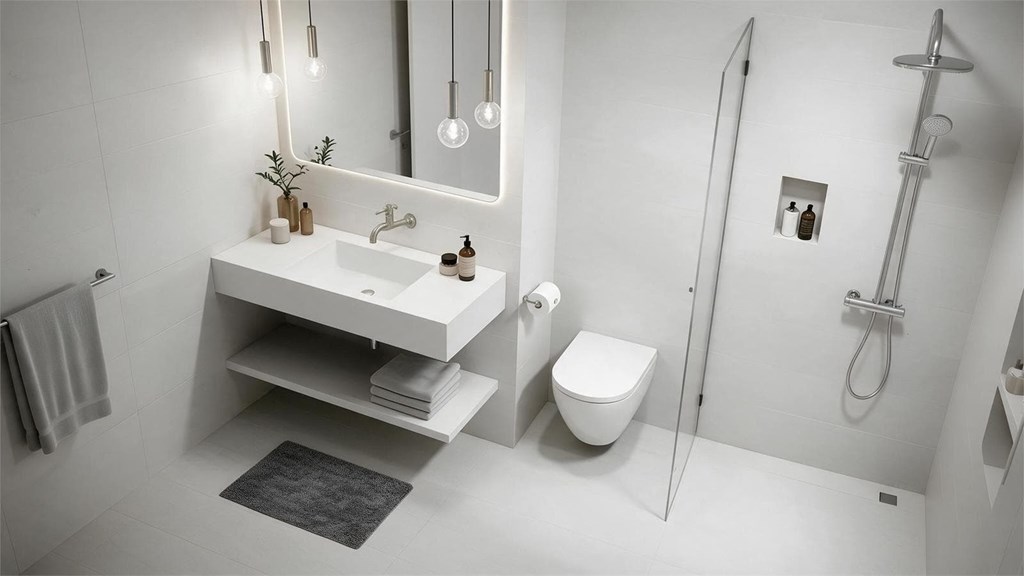 ¿Qué tipo de ventilación necesita un baño sin ventana?